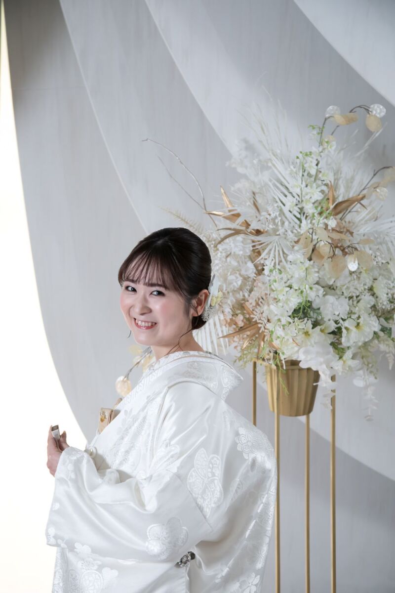 新婦様のソロショット