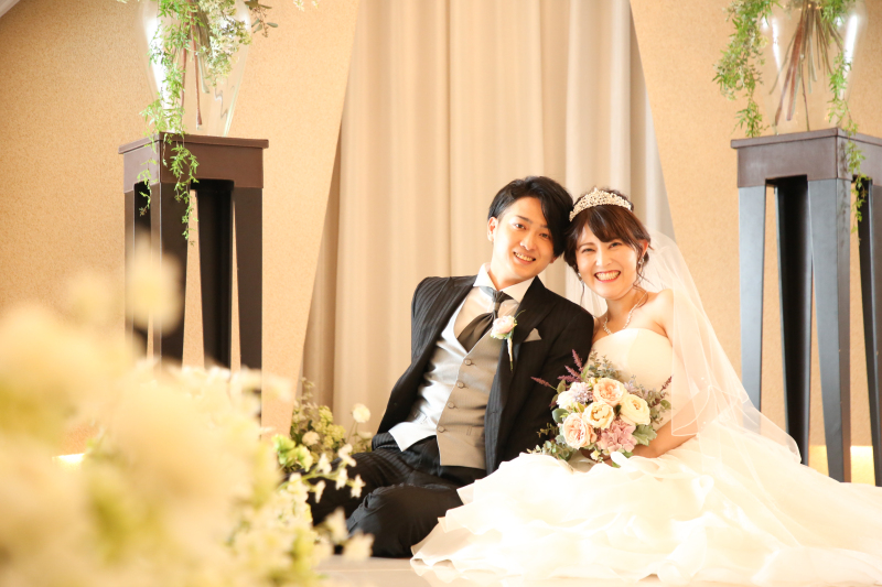 お座りショット