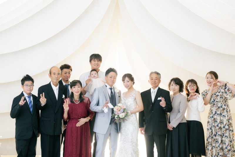 みんなで一緒に撮影