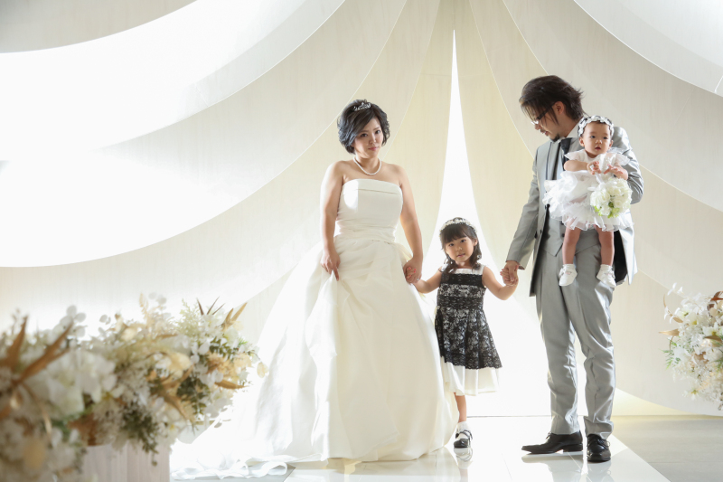 ご家族でのチャペルフォト７