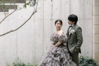 洋装1着＿カラードレス撮影