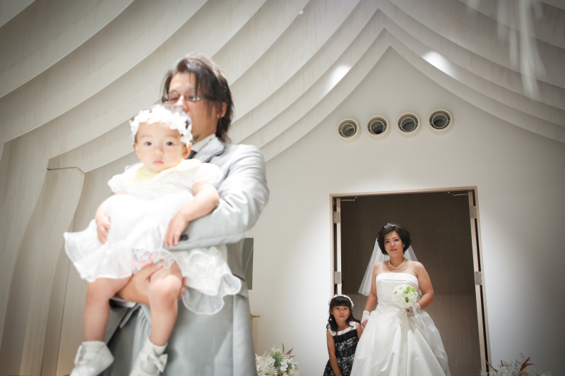 ご家族でのチャペルフォト1