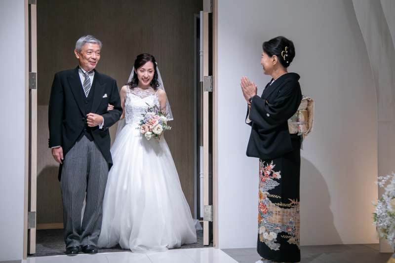 新婦様最後の身支度