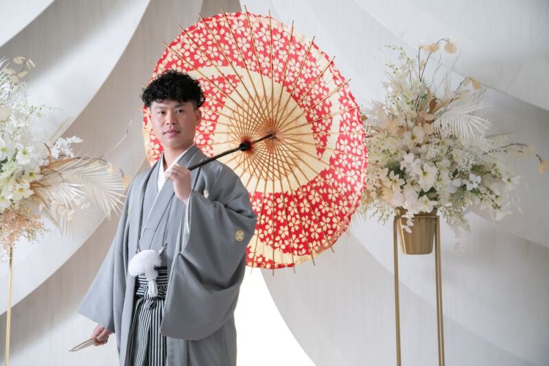 新郎様のソロショット