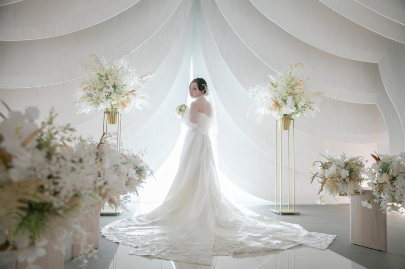 ウエディングチャペルでのフォト２