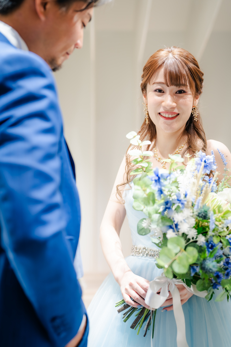 愛らしい新婦様