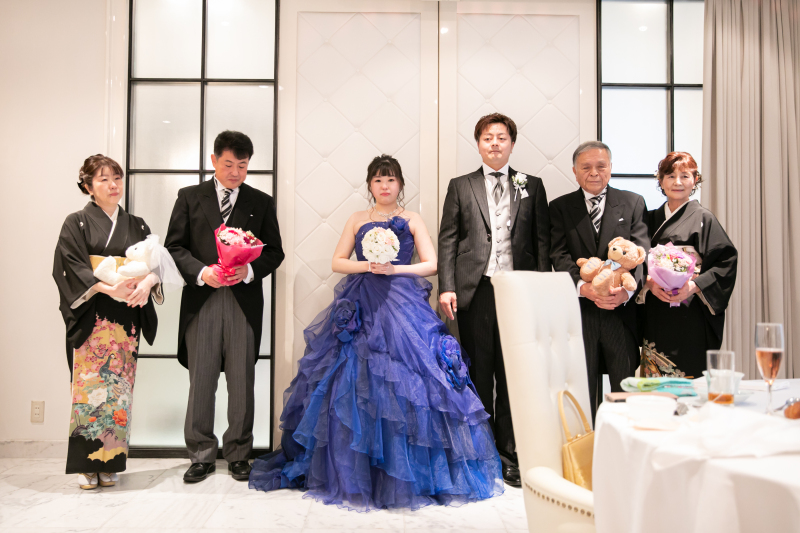 ウエディングとカラードレスレポート９