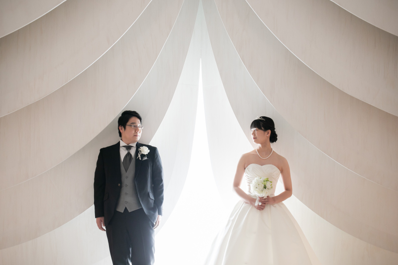 おふたりでチャペルフォト