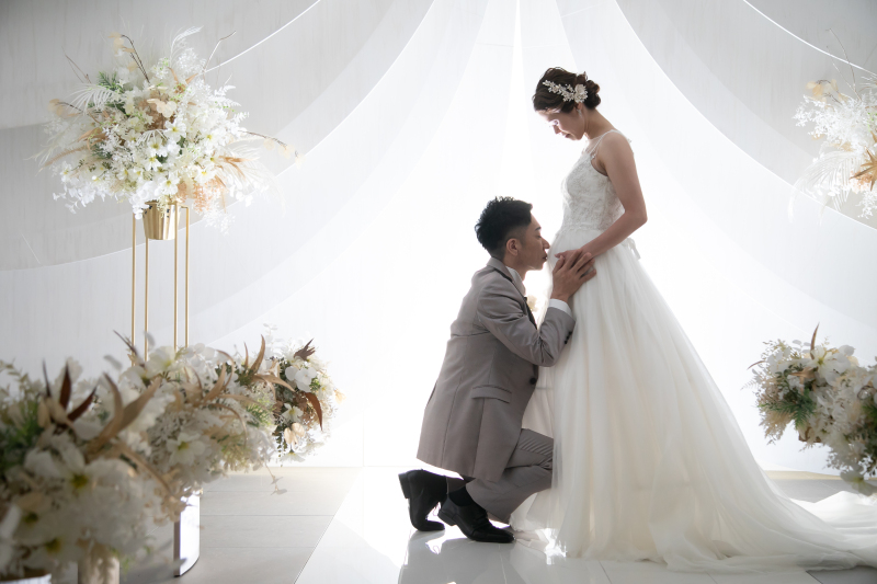 小さな結婚式 福岡店_マタニティフォトの撮影ができる