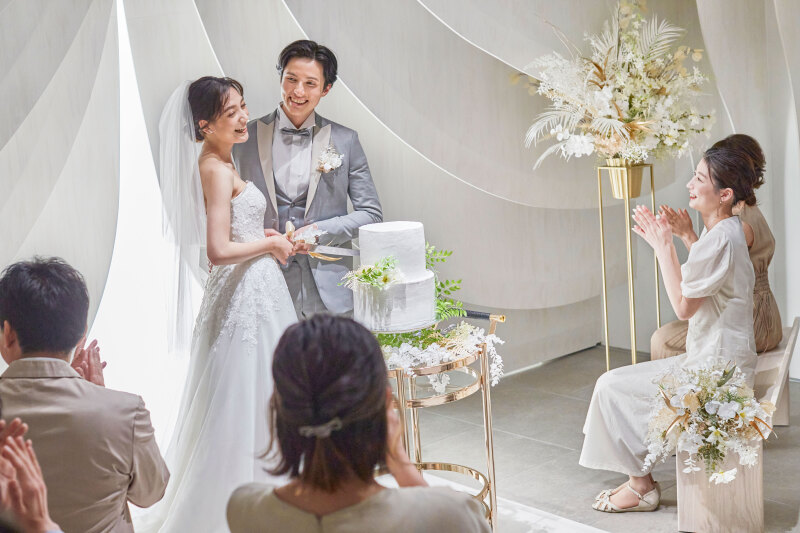 ウェディングケーキ&記念セレモニーで特別感UP!