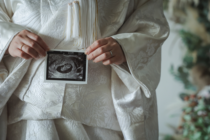 小さな結婚式 福岡店_マタニティフォトの撮影ができる