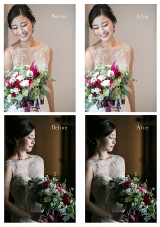 美肌補正(2着分の全データ約100カット)