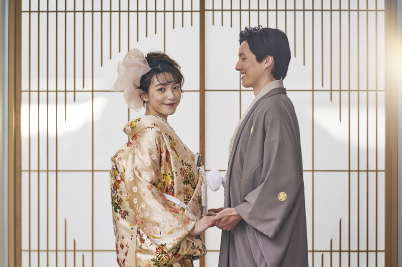 小さな結婚式 福岡店_スタジオで撮影できる