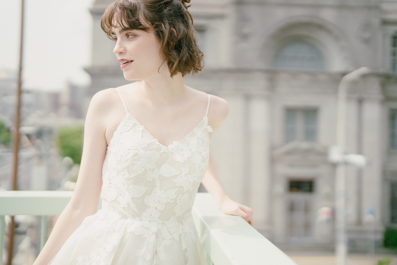 小さな結婚式 福岡店_ウエディングドレスが豊富