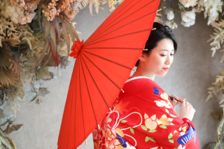 小さな結婚式　福岡店_和装フォト／バンケットスタジオ