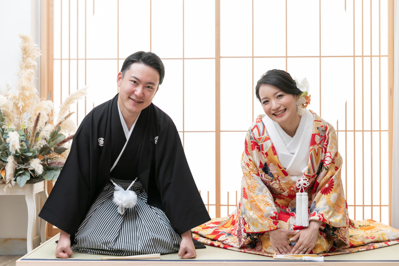 小さな結婚式 福岡店_色打掛・着物が豊富