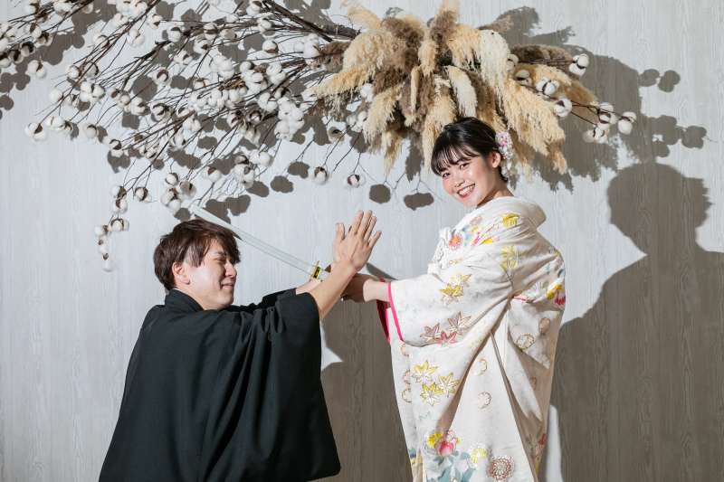 小さな結婚式 福岡店_スタジオで撮影できる