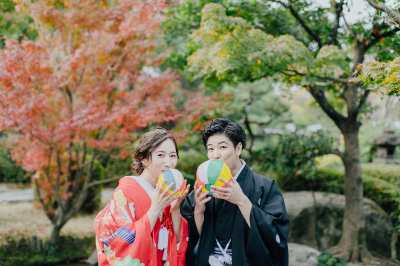 小さな結婚式 福岡店_色打掛・着物が豊富