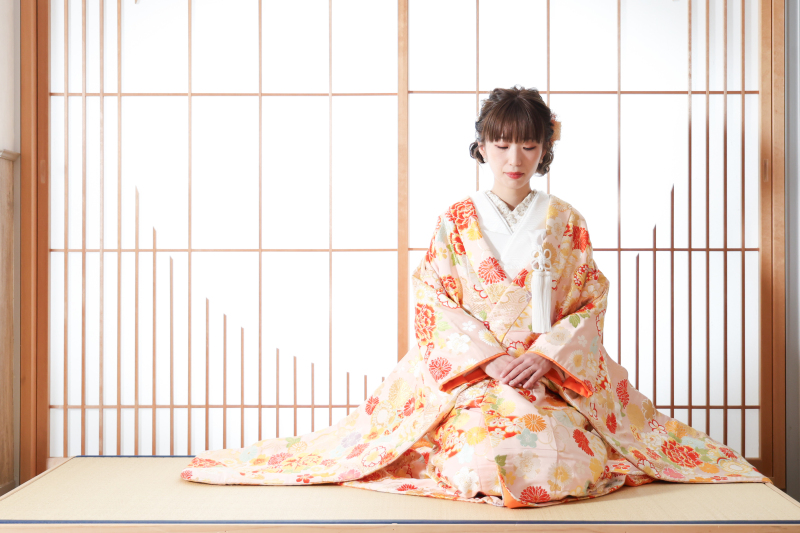 小さな結婚式 福岡店_色打掛・着物が豊富
