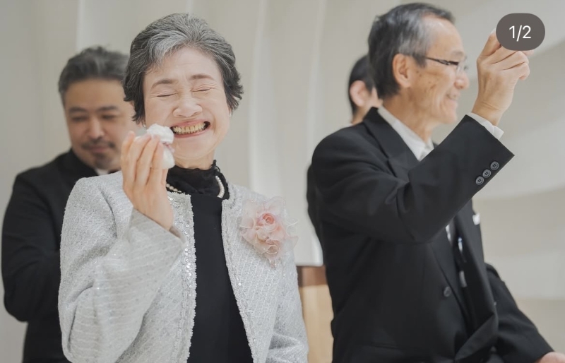 小さな結婚式の作品