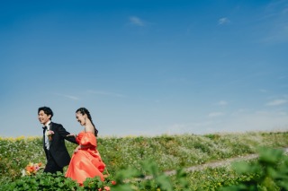 お二人が撮りたいと思った場所で素敵な写真を残させていただきます。