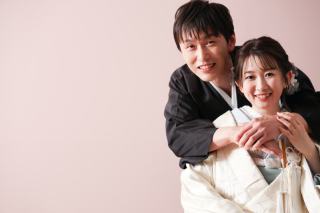 【結婚報告・年賀状にも◎】大切なご家族も一緒に撮影OK＊