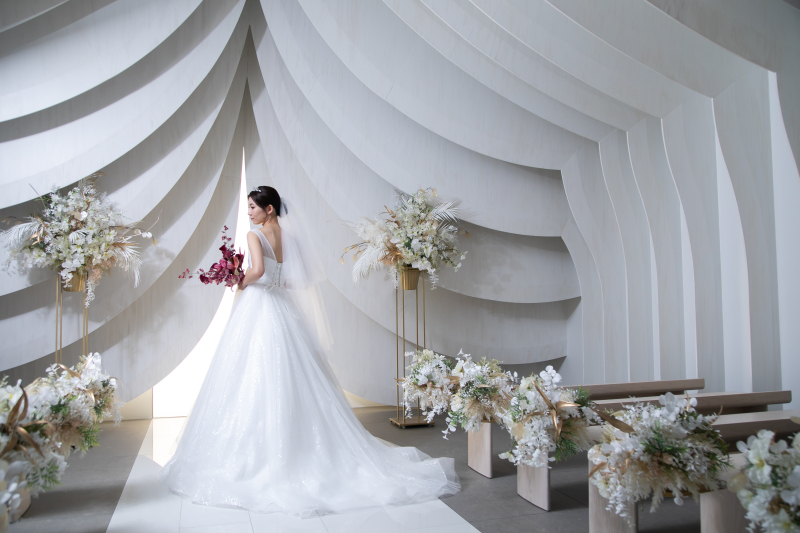 結婚式　小物一式 WEDDING PHOTO♡ 【dress】A-02452 ow KIYOKOHATA×marry