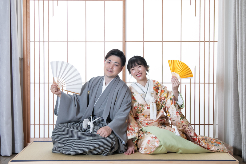 【期間限定】基本料50%オフ◆和装2着_チャペル&スタジオフォト+会食プラン|全データ&6名分のお食事代付き☆