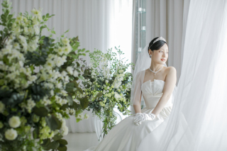 ★一人でも撮れてアルバム付｜ソロフォトウェディング(洋装1着＋全データ付)プラン