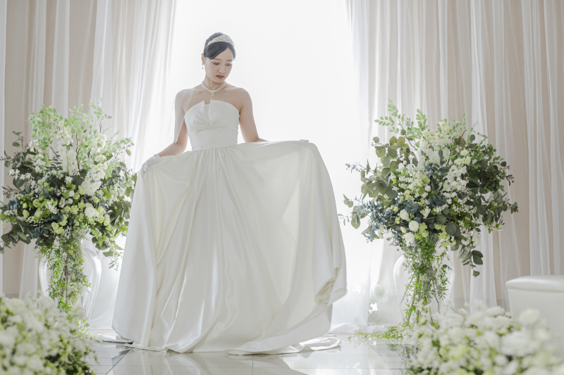 ★一人でも撮れてアルバム付｜ソロフォトウェディング(洋装1着＋全データ付)プラン