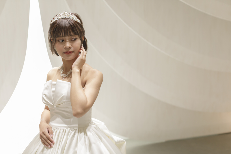 ★一人でも撮れてアルバム付｜ソロフォトウェディング(洋装1着＋全データ付)プラン