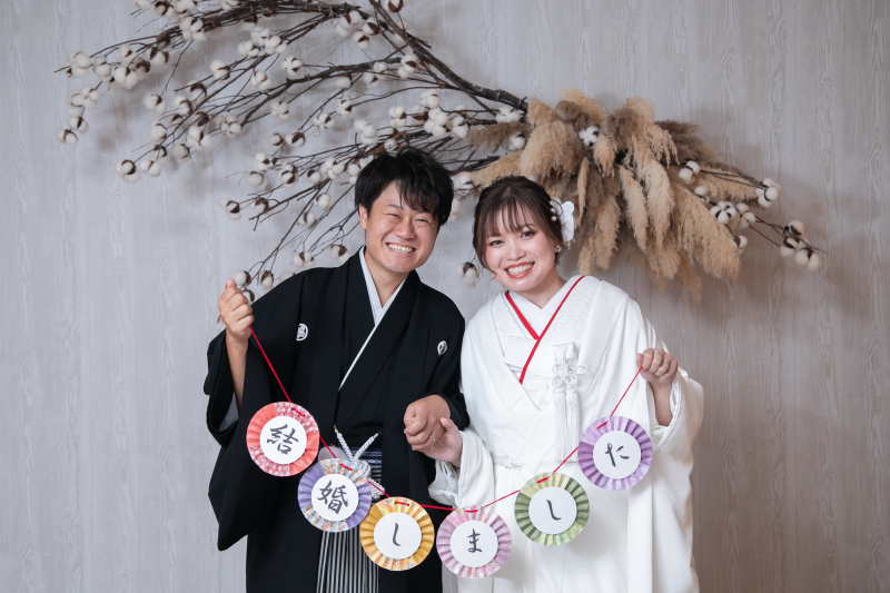 【期間限定】基本料50%オフ◆和装2着_チャペル&スタジオフォト+会食プラン|全データ&6名分のお食事代付き☆