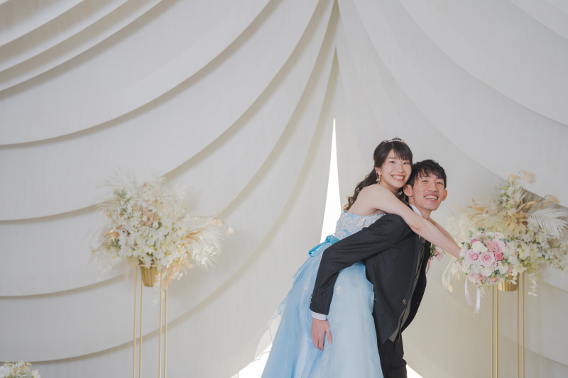 【結婚報告・年賀状にも◎】大切なご家族も一緒に撮影OK*