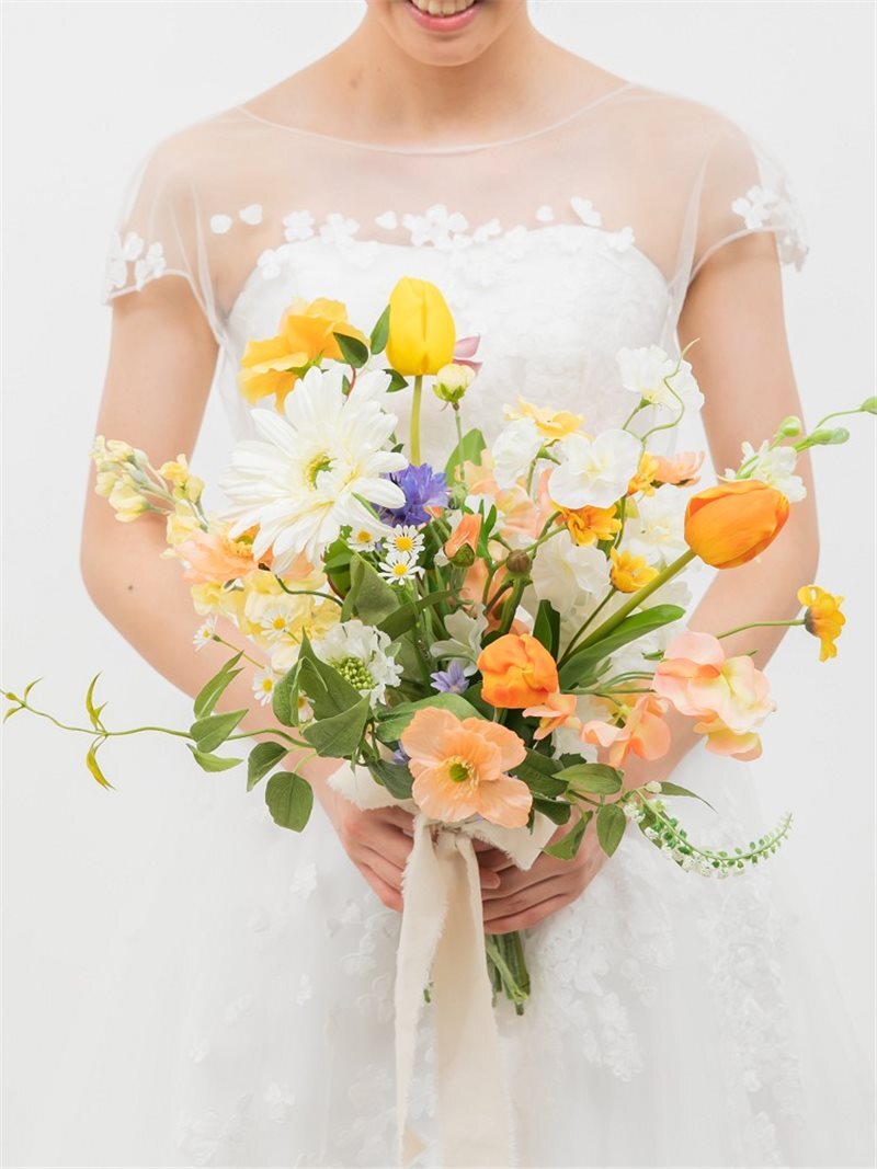 ブーケ：ｸﾗｯﾁﾌﾞｰｹ(ｵﾚﾝｼﾞ) 