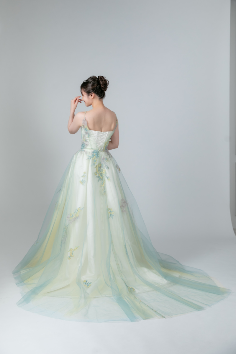 【Lien】over Aqua mauve