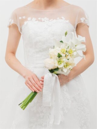 ブーケ：ｱｰﾑﾌﾞｰｹ(ﾎﾜｲﾄ) 