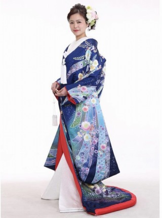 色 ﾌﾟﾗﾝ衣裳(青)