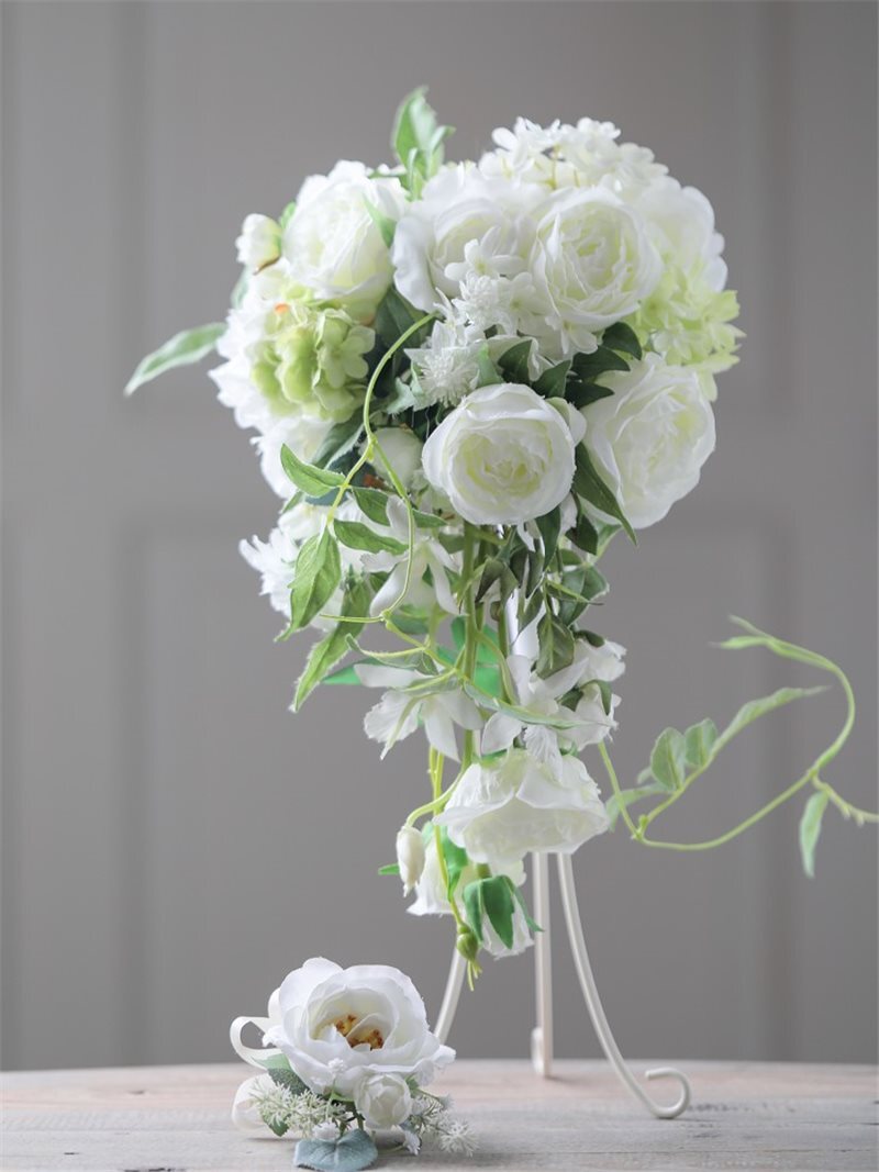 ブーケ：ｷｬｽｹｰﾄﾞﾌﾞｰｹ(ﾎﾜｲﾄ) 