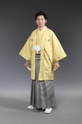 色紋付（イエロー）