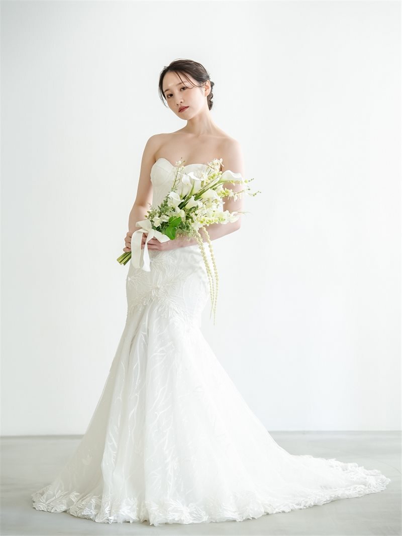 ブーケ：共通ｸﾗｯﾁﾌﾞｰｹ(ﾎﾜｲﾄ×ｱﾏﾗﾝｻｽ) 