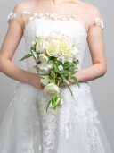 ブーケ：ｷｬｽｹｰﾄﾞﾌﾞｰｹ(ﾎﾜｲﾄ) 