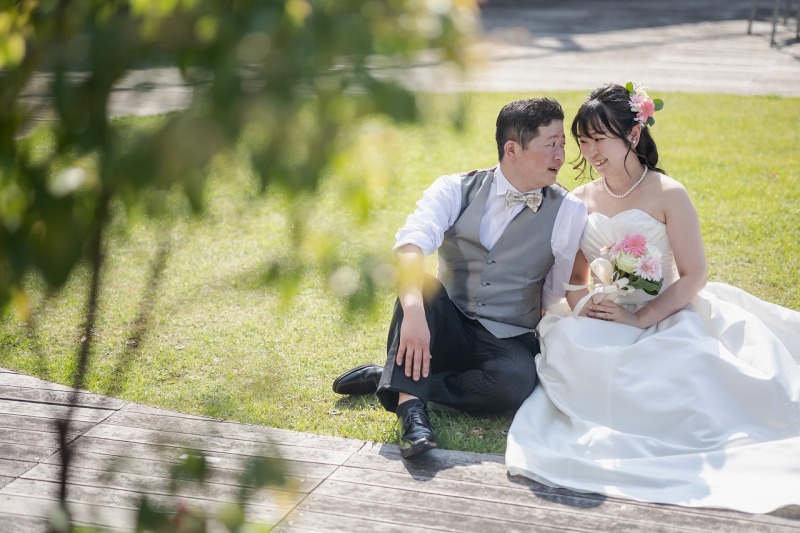 暖かい日差しに包まれたロケーション撮影♪