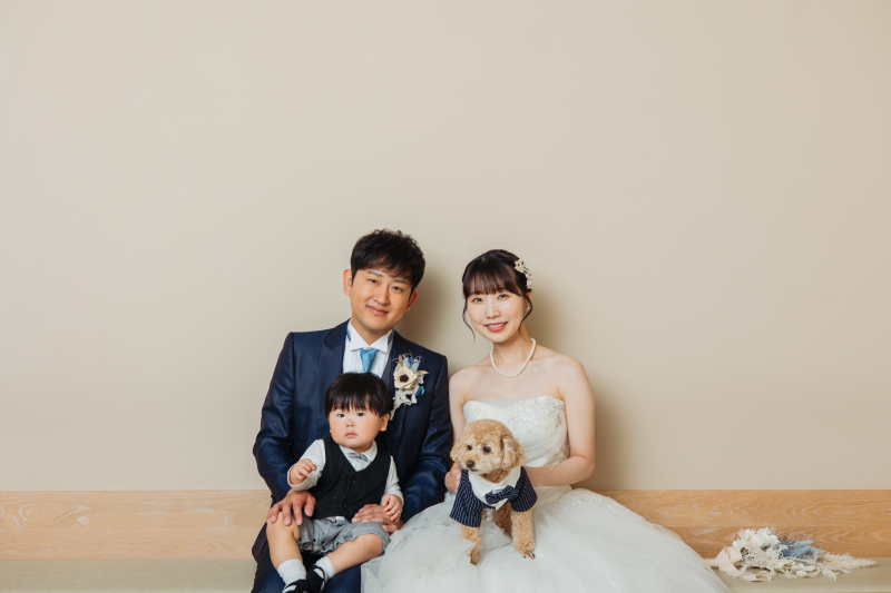 家族みんなで、はいチーズ!