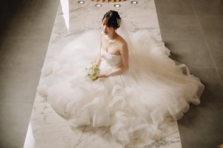 ソロフォトウェディングでも輝ける撮影