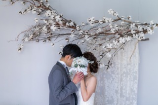 室内でも季節の感じられる撮影