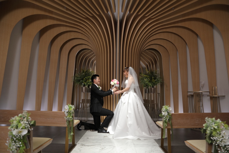 プロポーズ風ショット♪