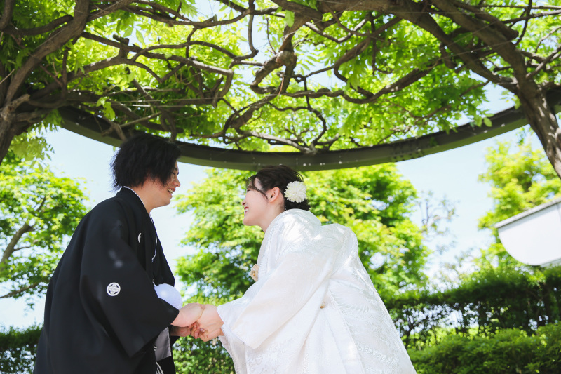 緑がゆたかな屋上ロケーション