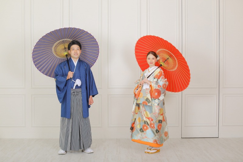 屋内でも様々な背景でお写真撮影を♪