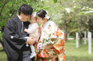 お子さまも一緒に特別な1枚を