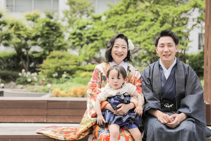 お子様と一緒に残すフォトウェディング♪